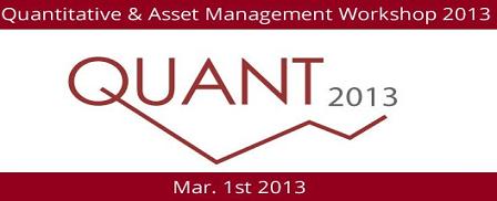 Image of Quantitative and Asset Management Workshop 2013